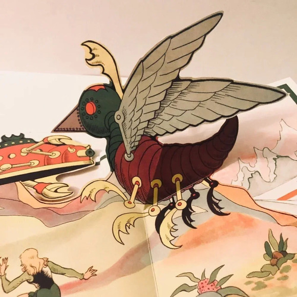 1994 The Pop-Up Buck Rogers  Strange Adventures in the Spider Ship Dick Calkins - Picture 7 of 16